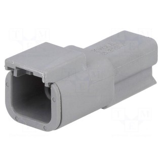 Connector: wire-wire | ATM | plug | male | PIN: 2 | IP67 | Locking: latch
