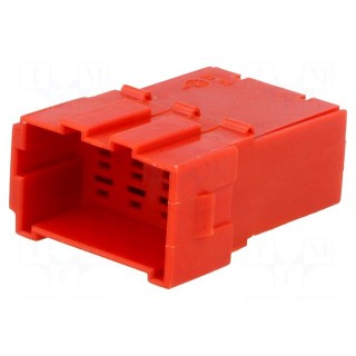 Connector: wire-wire | Junior Timer | plug | male | PIN: 8 | for cable