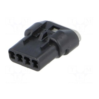 Connector: wire-wire | Mizu-P25 | plug | female | PIN: 3 | IP67 | 4A | 2.5mm