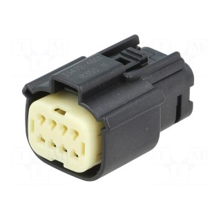 Connector: wire-wire | MX150 | plug | female | PIN: 8 | for cable | 3.5mm