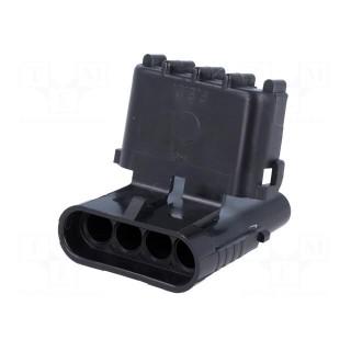 Connector: wire-wire | Weather Pack | plug | male | PIN: 4 | for cable