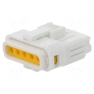 Connector: wire-wire/PCB | 560 | plug | female | IP67 | Locking: latch