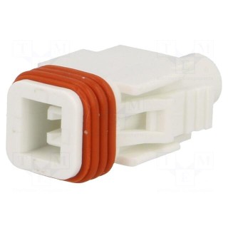 Connector: wire-wire/PCB | 570,E-Seal | plug | female | PIN: 1 | IP67