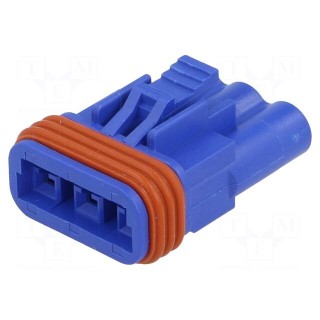 Connector: wire-wire/PCB | 570,E-Seal | plug | female | PIN: 3 | IP67