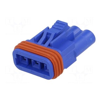 Connector: wire-wire/PCB | 570,E-Seal | plug | female | PIN: 3 | IP67