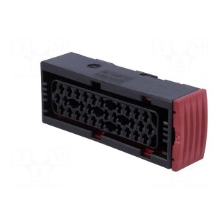 Connector: automotive | JPT | female | plug | for cable | PIN: 29 | black