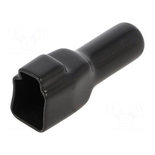 Accessories: plug cover | DT | female | PIN: 6 | black | DT06-6S