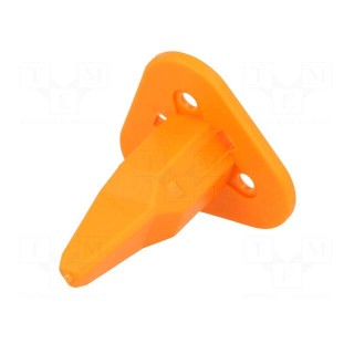 Accessories: secondary lock | DT | female | PIN: 3 | orange | DT06-3S