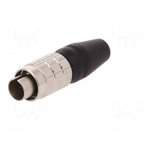 Connector: circular | plug | HR25 | male | PIN: 8 | threaded joint | 1A