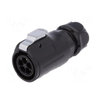 Connector: circular | plug | size 20 | 02 | male | PIN: 5 | with latch