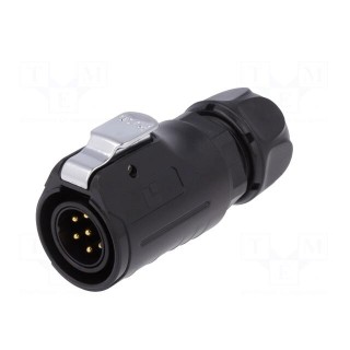 Plug | Connector: circular | size 20 | 02 | male | PIN: 7 | with latch