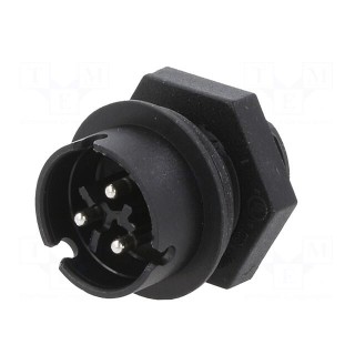 Connector: circular | socket | RST | male | PIN: 3 | silver plated | 8A