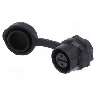 Connector: circular | socket | size 12 | 02 | female | PIN: 2 | for latch