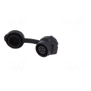 Connector: circular | socket | size 12 | 02 | female | PIN: 3 | for latch