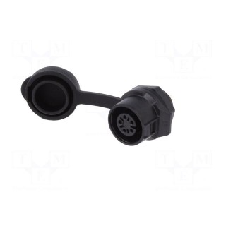 Socket | Connector: circular | size 12 | 02 | female | PIN: 5 | for latch