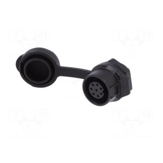 Connector: circular | socket | size 12 | 02 | female | PIN: 8 | for latch