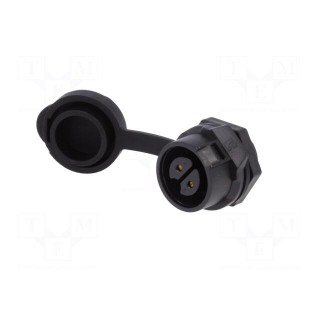 Socket | Connector: circular | size 16 | 02 | female | PIN: 2 | for latch