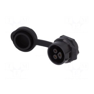 Connector: circular | socket | size 16 | 02 | female | PIN: 3 | for latch