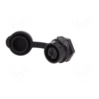 Socket | Connector: circular | size 16 | 02 | female | PIN: 5 | for latch