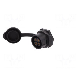 Connector: circular | socket | size 20 | 02 | female | PIN: 4 | for latch