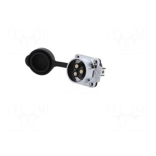 Connector: circular | socket | size 28 | 02 | female | PIN: 3 | for latch