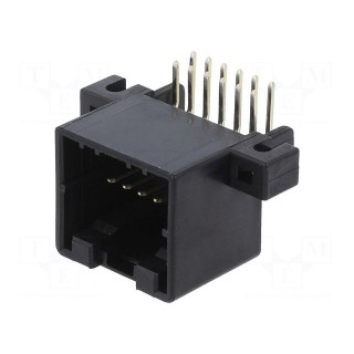 Connector: wire-board | .040 MULTILOCK | male | socket | on PCBs | THT
