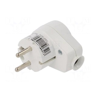Connector: AC supply | male + female | plug/socket | 2P+PE | 250VAC