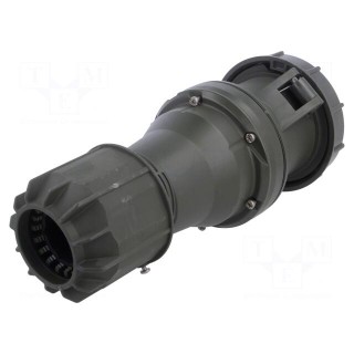 Connector: AC supply 3-phase | socket | female | 125A | 400VAC | IP67