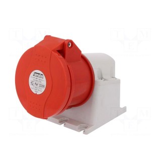 Connector: AC supply 3-phase | socket | female | 32A | 380/415VAC