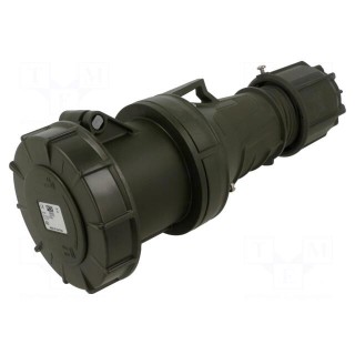 Connector: AC supply 3-phase | socket | female | 63A | 400VAC | IP67