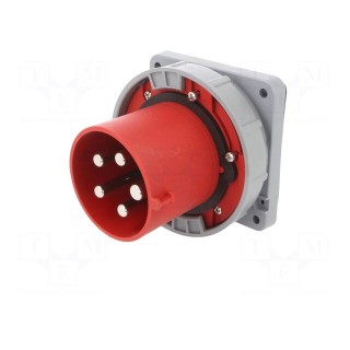 Connector: AC supply 3-phase | socket | male | 125A | 400VAC | IP67
