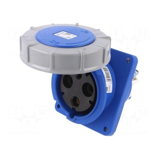 Connector: AC supply | socket | female | 125A | 230VAC | IEC 60309 | IP67