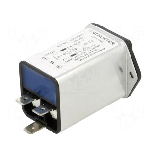 Connector: AC supply | socket | male | 10A | 250VAC | IEC 60320 | C14 (E)