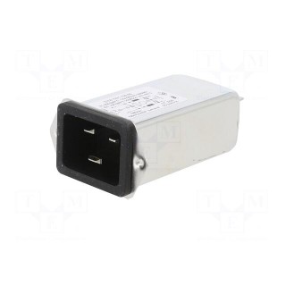 Connector: AC supply | socket | male | 20A | 250VAC | IEC 60320 | C20 (I)