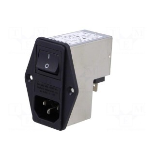 Connector: AC supply | socket | male | 4A | 250VAC | IEC 60320 | -25÷85°C