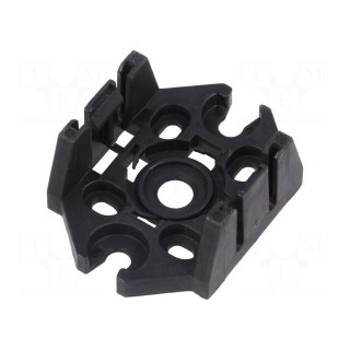 Connector accessories: mounting clamp | 770,WINSTA | Colour: black