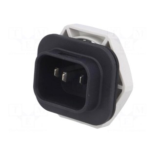 Connector: AC supply | 4.8x0,8mm connectors | male | 4761 | 10A | PIN: 3