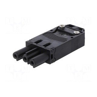 Connector: AC supply | screw terminal | female | EPN3 | 0.5÷2.5mm2