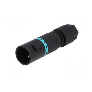 Connector: AC supply | screw terminal | male | TH381 | 5.8÷6.9mm | 400V