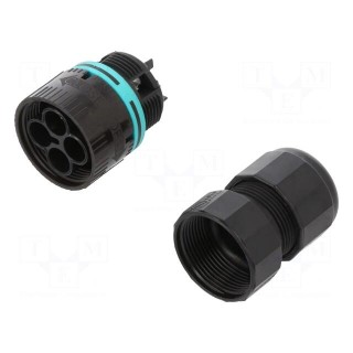 Connector: AC supply | screw terminal | male | TH387 | 7÷12mm | 450V