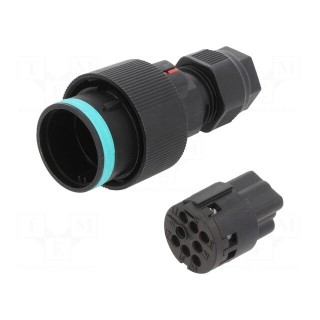 Connector: AC supply | screw terminal | male | TH405 | 7÷13.5mm | 400V