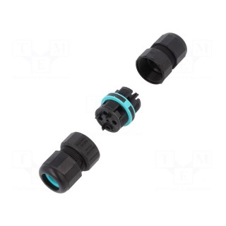 Connector: AC supply | screw terminal | TH391 | 7÷12mm | 0.5÷4mm2