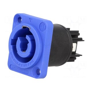 Connector: circular | 6.3mm connectors | male | powerCON | 20A | 250VAC