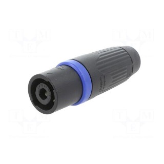 Connector: circular | soldering | male | speakON STX | 9÷16mm | 6mm2