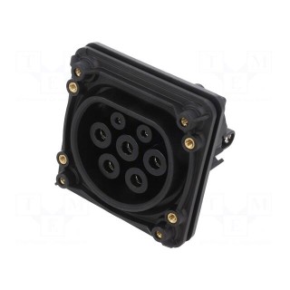 Connector: eMobility | screw terminal | female | 32A | PIN: 7(5+2)