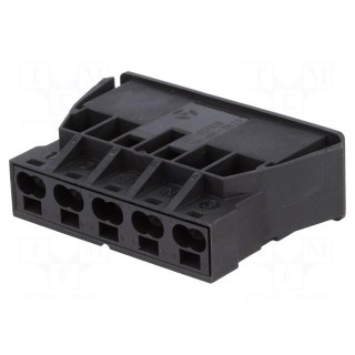 Connector: pluggable terminal block | spring clamp | female | GST18
