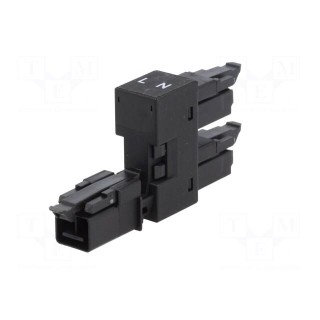 Transition: T adapter | male,female x2 | 890 | 16A | 250V | ways: 2 | Y