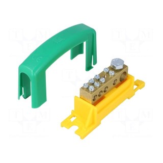 Terminal block | screw terminal | 16÷35mm2 | 500V | 125A | ways: 1