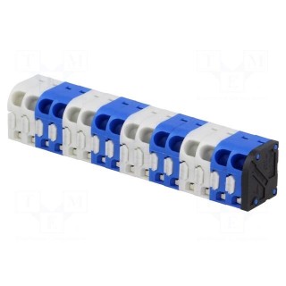 PCB terminal block | angled 45° | 3.5mm | ways: 16 | on PCBs | 0.75mm2