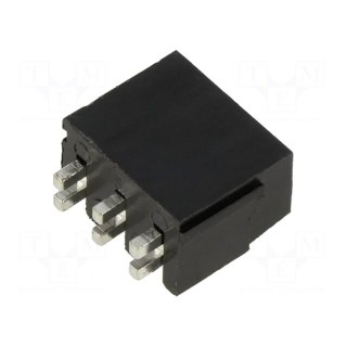 PCB terminal block | angled 90° | 5mm | ways: 3 | on PCBs | terminal